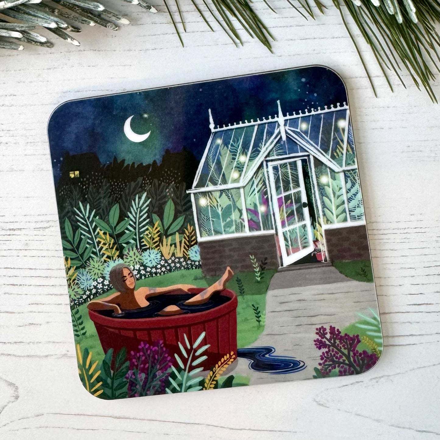 Moon Bath Wild Swimming Coaster